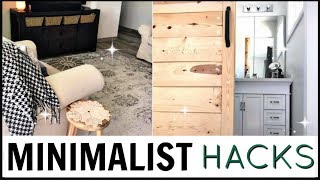 ?10 Frugal Minimalist Living / Life HACKS ? Simple Living Tips » Minimalism and Saving Money 2020