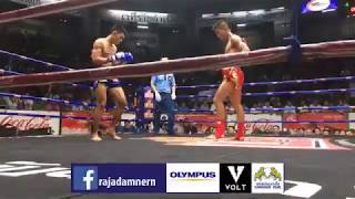 Rajadamnern On Page Jan 8, 2020 with WanSongChai Battle !!(Red) PhetHuaHin V.S. (Blue) PhetPaetRiw