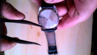 замена батарейки в часах CASIO