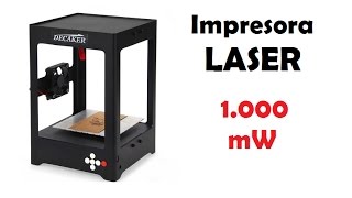 Micro impresora LASER Decaker de 1.000 mW