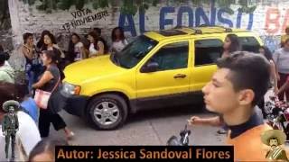 Fiesta Santa Rosa de Lima 2016 PROCESION JOVENES Emiliano Zapata Michoacan Guaracha