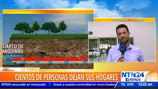 “Mantenemos la alerta roja cerca de Ituango y hay más de 15.000 personas en albergues”