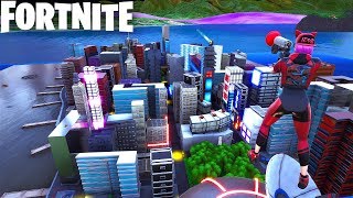 MINI BATTLE ROYALE MAP in Fortnite Creative (Codes in Comments) HONEY I SHRUNK NEW YORK!