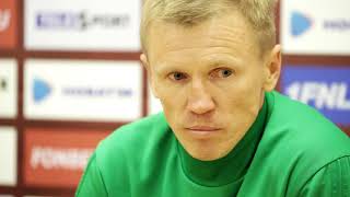Пресс-конференция Кубань - Ротор-Волгоград. Евгений Калешин.