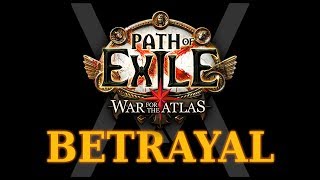 Path of Exile 3.5 - Betrayal - Гайд по лиге Предательство