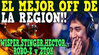 WISPER EL MEJOR OFF DE LA REGION HACIENDO UNA GRAN TRABAJO CON SU BATRIDER