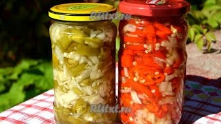 Заготовка острого перца на зиму
