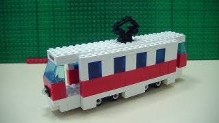 Делаем трамвай из Lego (инструкция)