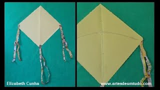 Como fazer Pipa Raia para Criança Pequena