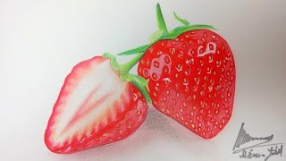 Çilek Çizimi | Strawberry Drawing