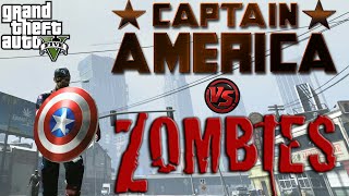 ★ GTA 5 PC "Captain America VS. ZOMBIES" ➜ Commentary MOD Gameplay (60 FPS)