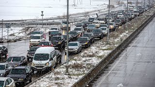 ოპოზიციამ მელიას მხარდასაჭერად თბილისიდან რუსთავში ავტოგადარბენა მოაწყო - ვიდეო