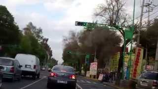 Taxi Ride through Downtown Mexico City