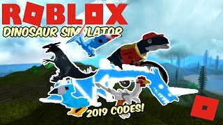 Roblox Dinosaur Simulator - DINO SIM 2019 CODES! (For New Players)