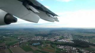 Swiss BAe Avro RJ100 take off ZRH