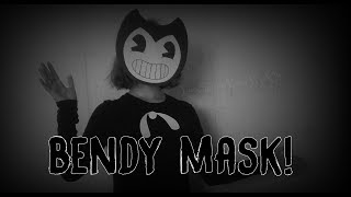 Making Bendy mask! (Halloween special)