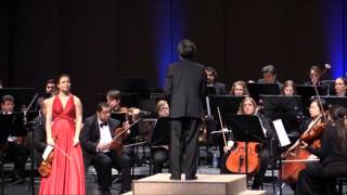 Barber Violin Concerto with Bella Hristova and the VSO conducted by Darryl One