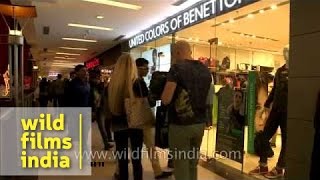 United Colors of Benetton and Homestop stores in New Delhi, India
