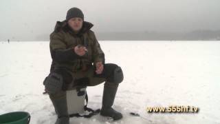Ловля окуня и плотвы. Рыбалка с В. Лебко
