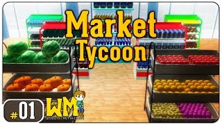 Você faz a série: Market Tycoon #01 - Trabalhando no varejo - Gameplay [PT-BR] - Vamos Jogar