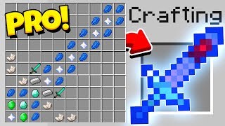 HOW TO CRAFT A $100,000 GOD SWORD! *OVERPOWERED* (Minecraft 1.13 Crafting Recipe)