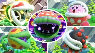 Piranha Plant All Victory Poses, Final Smash, Kirby Hat & Palutena Guidance in Smash Bros Ultimate