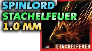 SPINLORD Stachelfeuer 1.0 mm for aggressive defense техника и тактика длинных шипов