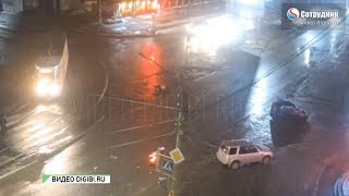 Пьяный водитель в Бийске насмерть сбил девушку на пешеходном переходе (Бийское телевидение)