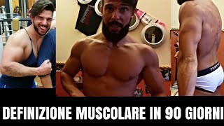 Dalla massa alla definizione MUSCOLARE - Scarica e ricarica