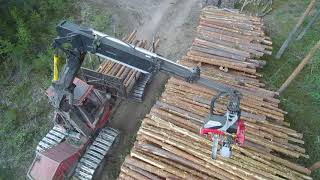 Nisula 500C with Valmet/Komatsu 801 Combi + Maxi control system