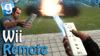 Garry's Mod MAGIC Wii REMOTE! (Gmod Sandbox Funny Moments)