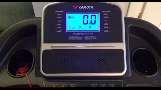 Обзор пользователя беговая дорожка YAMOTA S120A