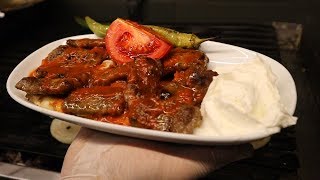 PİDELİ KÖFTE İSKENDER KEBABI YEDİM - Yemek Videoları