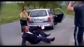 (BestFight-Top5) Быдло и быки на дорогах 2015, конфликты убийства, просто жесть.