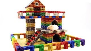 DIY How To Make Hamster Mouse House with magnetic Balls ? Satisfaction100% ? Surprise Balls