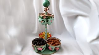 Конфетница из пластиковых бутылок. Поделки из пластиковых бутылок