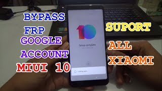 Bypass Frp Google Account Miui 10 Pie