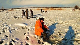 Первая зимняя рыбалка 2019.И такие рыбалки бывают.СНЕГОПАДЫ