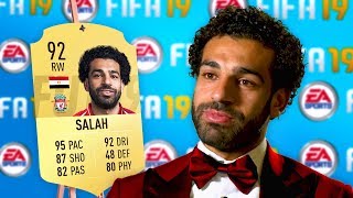 10 Footballers ANGRY at their *NEW* FIFA 19 Ratings! (Ronaldo, Salah & Messi)