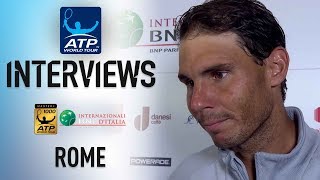 Nadal Reflects On 'Unforgettable' Rome 2018 Title