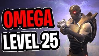 Omega lvl 25 Armor Gameplay - Fortnite