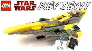 LEGO Star Wars 75214 Anakin's Jedi Starfighter Review! + 7669 Comparison!