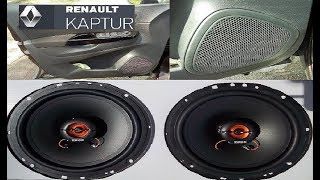 Renault Kaptur: покупка передних динамиков для замены штатных