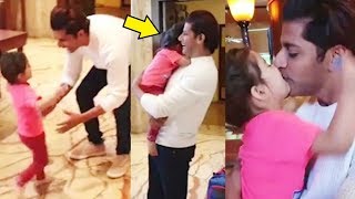 Karanvir Bohra Daughter Vienna So HAPPY Meeting Him After Bigg Boss 12
