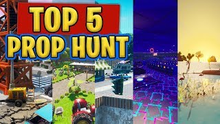 Top 5 Prop Hunt Maps in Fortnite Creative Mode