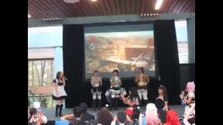 FANIME: Maid singing Attack On Titan's OP