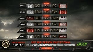MSI 2017 Day 5 Highlights ALL GAMES ALL KILLS - Mid Season Invitational 2017 D5 Highlights