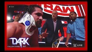 Seth Rollins Lesionado Resultados WWE RAW 28/05/2018 Braun Strowman vs Finn Balor