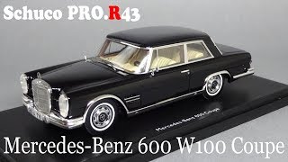 Mercedes-Benz 600 W100 Coupe 1:43 Масштабная модель автомобиля Schuco PRO.R43