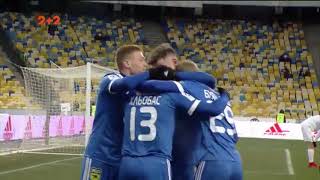 Динамо - Ворскла - 4:0. Гол: Хлебас (89')